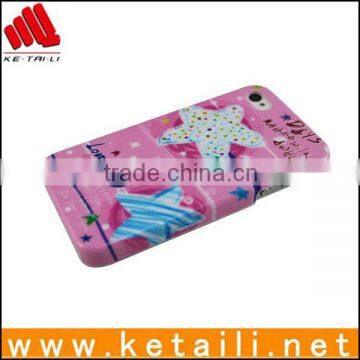 for custom printed iphone 5 case with sparkling stars