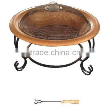 30" round fire pit