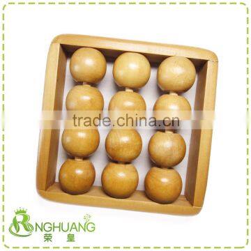 Square Wooden Foot Massager