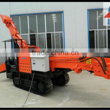 mini mining crawler mucking backhoe loader