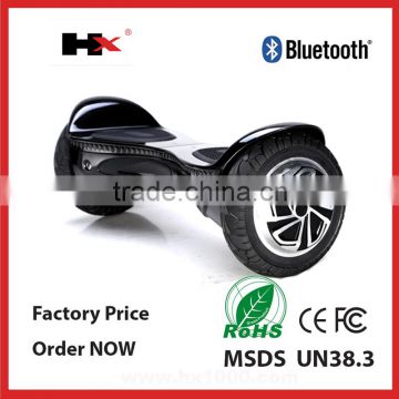 Wholesale Two Wheel Electric Skateboard Smart Balance Scooter with Led Bluetooth and Marquee for Sale