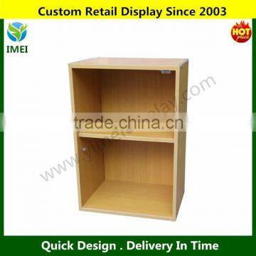 International Adjustable 2-Tier Wooden Book Shelf YM1-307