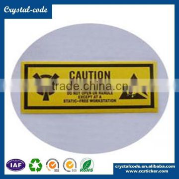 2015 hot sale wholesale cheap self adhesive shipping warning label                        
                                                Quality Choice