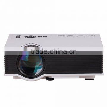 Portable Full HD 800 lumens UC40 LED Mini UNIC Projector Home Cinema Business HDMI AV SD 1080P + US/EU Plug Power Cable