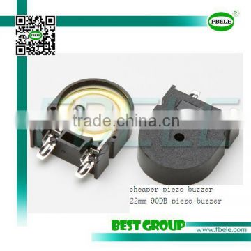 22mm cheaper 9V 90DB piezo buzzer FBPT2220