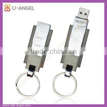 Top quality fashion business 32GB Swivel usb pen drive for mobile with logo customized