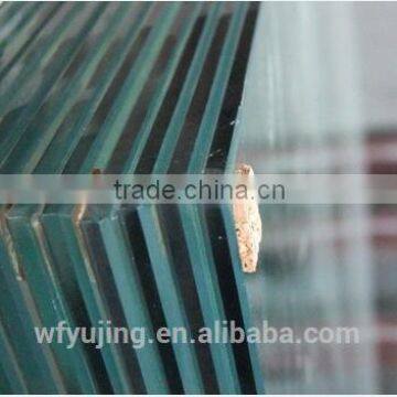 YUJING Clear Tempered Glass With CCC Certificate