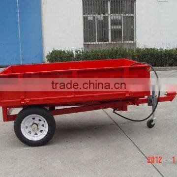 China CE Cheap Hydraulic Mini Compact Semi Camper Small Farm Tractor Trailer photo-2