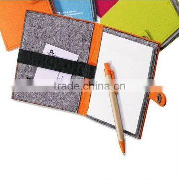 thick wool felt cover notebooks