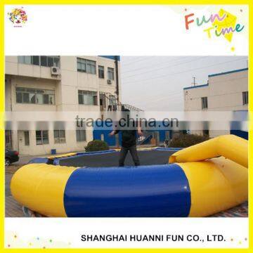Inflatable Jumping Bed made in china, Water Trampoline with springs.