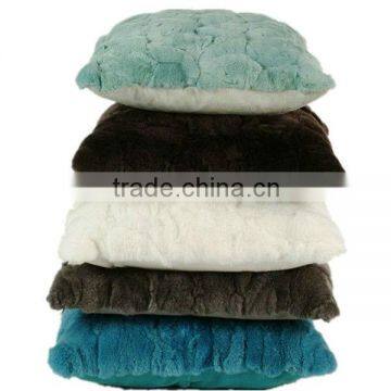 Colorful Winter Mongolian Fur Body Pillow Covers For Christmas Decoration