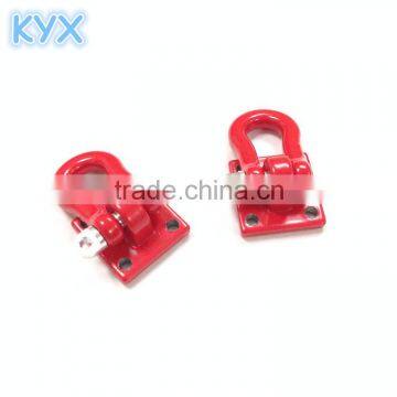 billet machined tow shackle for model 1/10 rc car tools accessories red