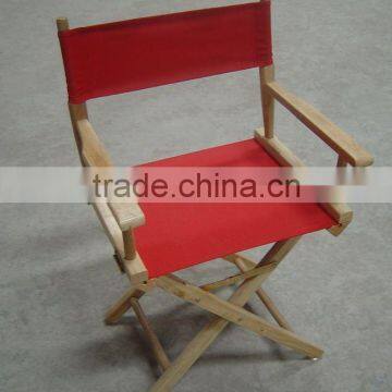 L002 RED foldable Director Chair with canvas