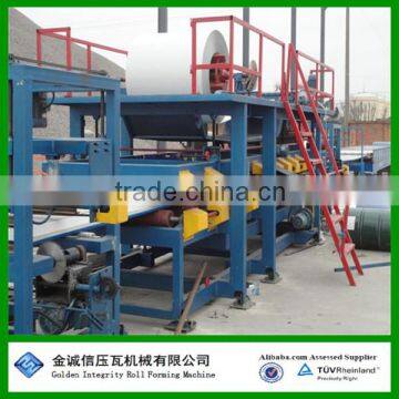 high effective Single building material 3d eps sandwich panel machine