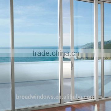 The anodised aluminum alloy ground glass sliding doors, picture windows