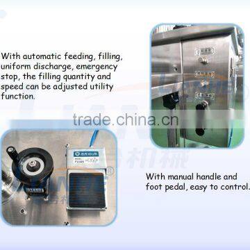 10-150ml 250ml 500ml Cosmetic Pneumatic Cream Filling Machine photo-5