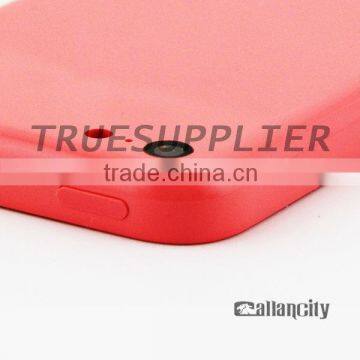 Newest color Red design Original housing fit back cover housing replacement for iphone 5c housing