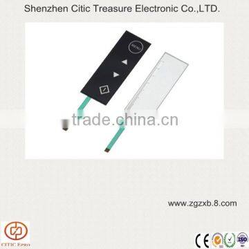 Capacitive clear touch switch sticker