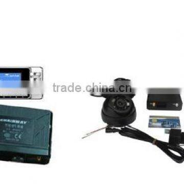 real time vehicle camera GPS tracker supporting google map, google earth and e-map, two-way conversation