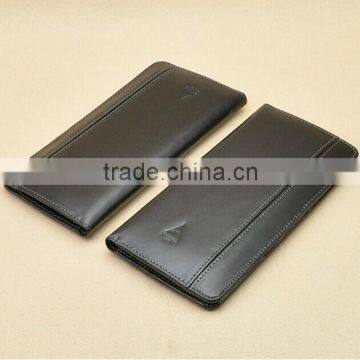 Top Quality Personality Leather Passport Holder With Multi-function Pocket photo-2