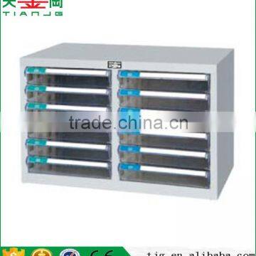 TJG A4G-212 Office Furniture Filing A4 File Cabinet Drawing Part Storage Cabinet 12 Drawers