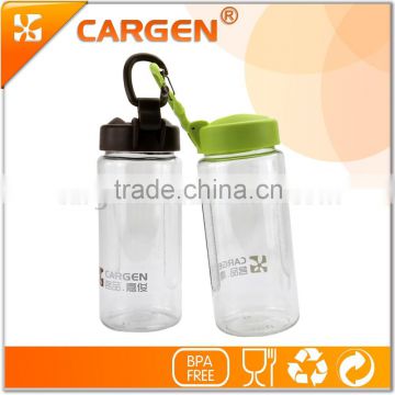 Newest sport product heat resistant transparent plastic water bottle