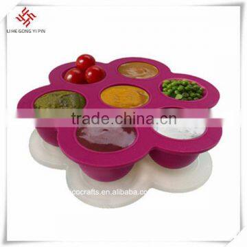 Low price silicone ice sphere molds for baby food