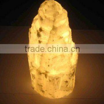 Wholesale decorative Healing selenite lamp for sale