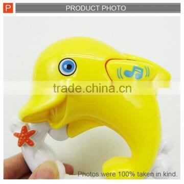 Safety Electric Infant Intelligent Ocean Bell Baby Rattle With Music photo-5