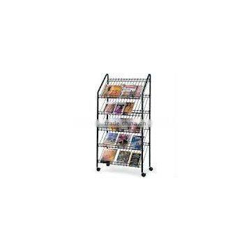 Modern magazine display rack