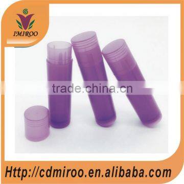 *5g plastic lip balm tube, cute plastic lipstick tube, hot sale lipstick tube packing