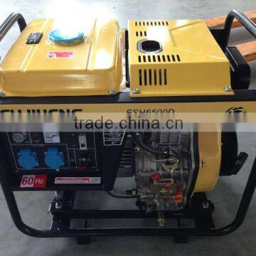 kama portable Open frame type air-cooled,1.0-5.5kw diesel generator manufacturer, Kama engine, OEM