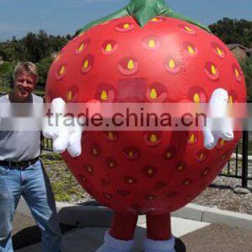 strawberry Inflatable costume balloon