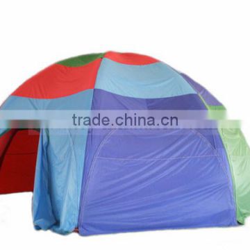 Branded commercial inflatable tube tent