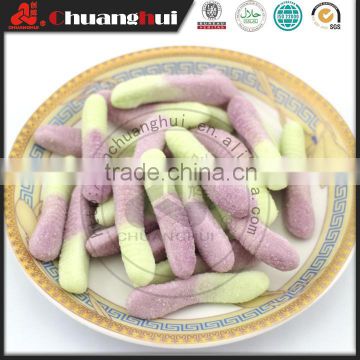 Halal Sour Worm Gummy Candy in bulk