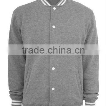 2011 Men's Cotton Plain Bomber Jacket