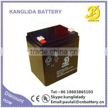 12V4.5AH rechargeable sealed lead acid battery