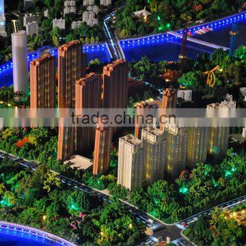 photo realist 3D architectural models of urban planning
