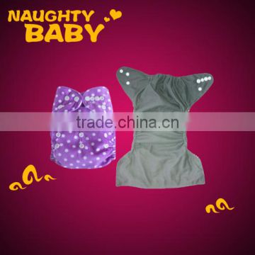 Charcoal bamboo Baby pocket Cloth Diaper nappy Cover