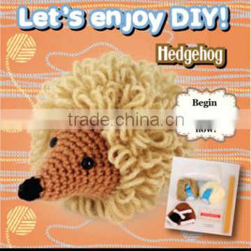 Crochet Kit hedgehog