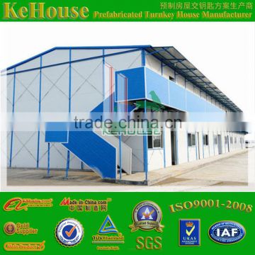 fast assemble K type bungalow house for worker accommodation