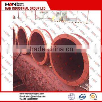 DN125*3m Reinforced Concrete Pump Pipe ST52 Steel Pipe Putzmeister SCHWING Spare Parts