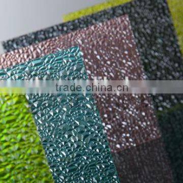 Colored Polycarbonate Embossed Sheet photo-4