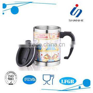 2016 hot selling stainless steel desk top mug