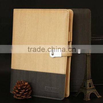 Top Sale Embossed Logo PU/Leather Cover Paper Notebooks Printing