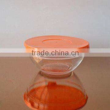 Salad glass bowl with 14cm diameter