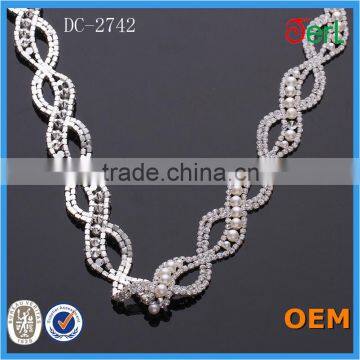New Design Popular Shining Rhinestone Chain Trimming for Garment Decoration photo-2
