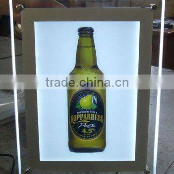 Advertising Poster Display LED Backlit Signage Photo Light Box Display photo-3