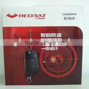 Manual talking one way car alarm 6168 with voice warning