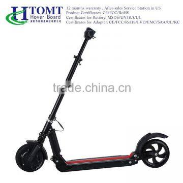2016 new product 11kg 350W LG battery mini folding electric scooter